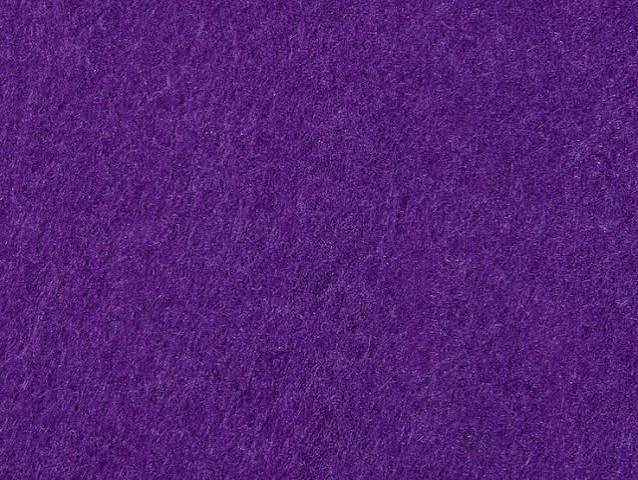 Self Print Felt Carpet - Purple - Image 2