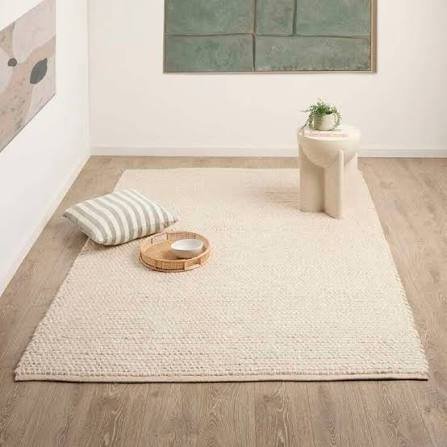 Wool Carpet - Cream